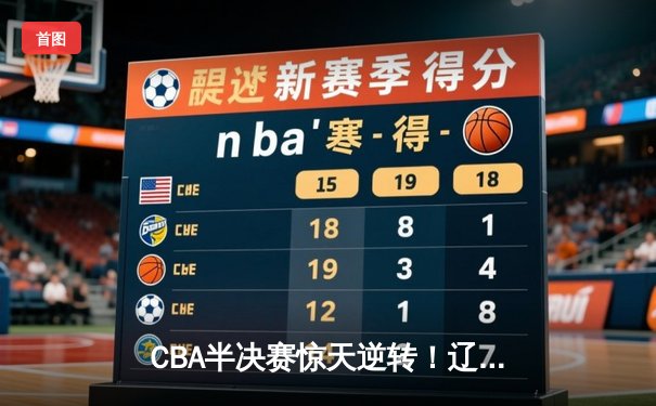 CBA半决赛惊天逆转！辽宁本钢加时险胜广东宏远，赵继伟砍下35分创生涯新高
